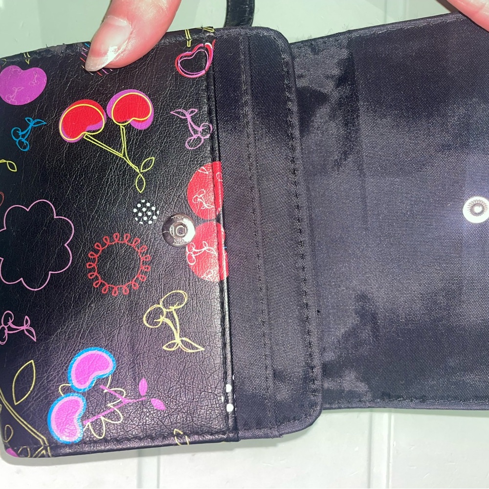 Colorful Patterned Women's Wallet - Picture 4 of 7